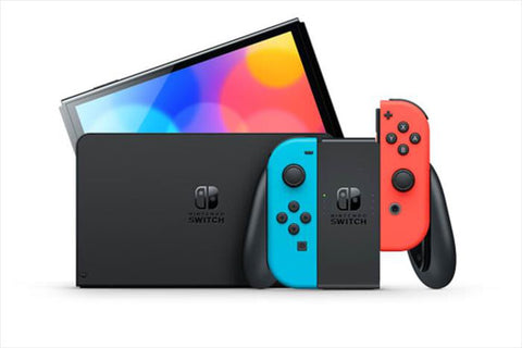 NINTENDO - Switch OLED-Rosso neon/Blu neon