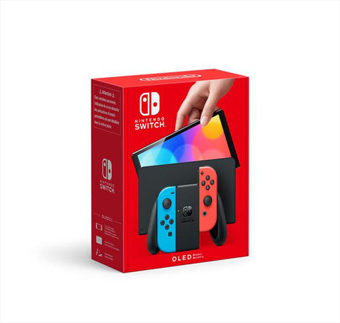 NINTENDO - Switch OLED-Rosso neon/Blu neon